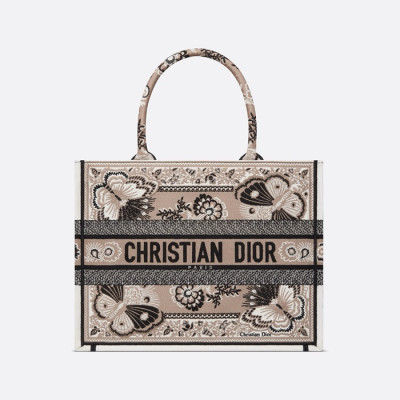 디올 여성 베이지 북토트 - Dior Womens Beige Book Tote - dib512x