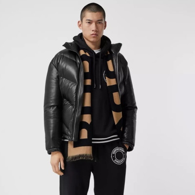 버버리 남/녀 블랙 머플러 - Burberry Unisex Black Muffler - acc1618x