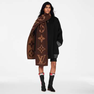 루이비통 여성 브라운 머플러 - Louis vuitton Womens Brown Muffler - acc1625x