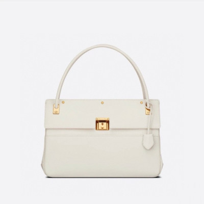 디올 여성 화이트 토트백 - Dior Womens White Tote Bag - dib593x