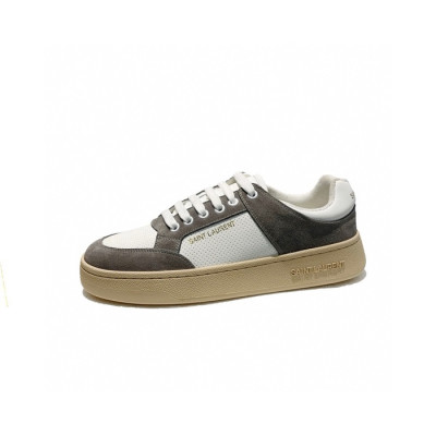 입생로랑 남/녀 그레이 스니커즈 - Saint Laurent Unisex Gray Sneakers - yss11x