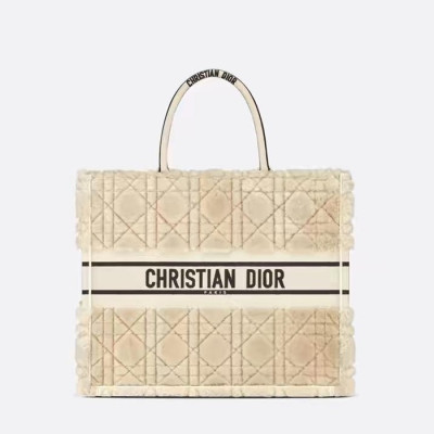 디올 여성 베이지 북토트 - Dior Womens Beige Book Tote - dib663x