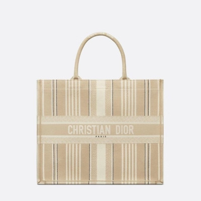 디올 여성 베이지 북토트 - Dior Womens Beige Book Tote - dib670x