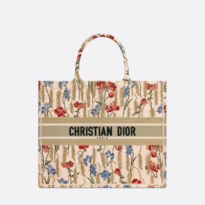 디올 여성 베이지 북토트 - Dior Womens Beige Book Tote - dib691x