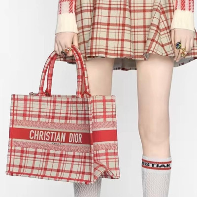 디올 여성 레드 북토트 - Dior Womens Red Book Tote - dib800x