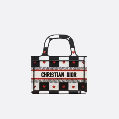 디올 여성 미니 북토트 - Dior Womens Mini Book Tote - dib812x