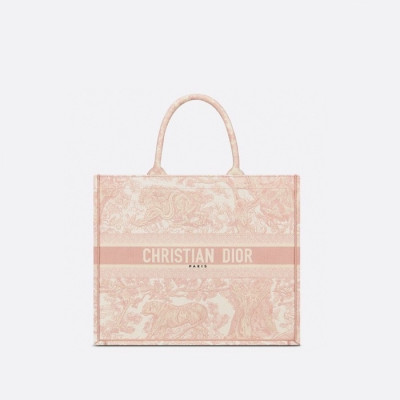 디올 여성 핑크 북토트 - Dior Womens Pink Book Tote - dib839x