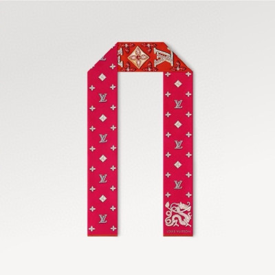 루이비통 여성 레드 미차 - Louis vuitton Womens Red Scarf - acc1628x