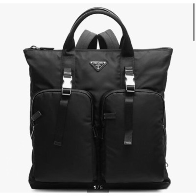 프라다 남성 나일론 모던 백팩  - Prada Mens Black Back Pack - pr911x