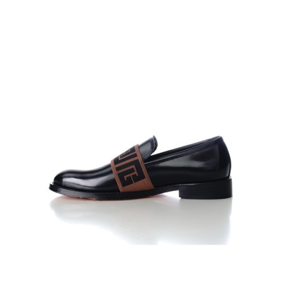 발망 남성 블랙 구두 - Balmain Mens Black Loafer - bas26x