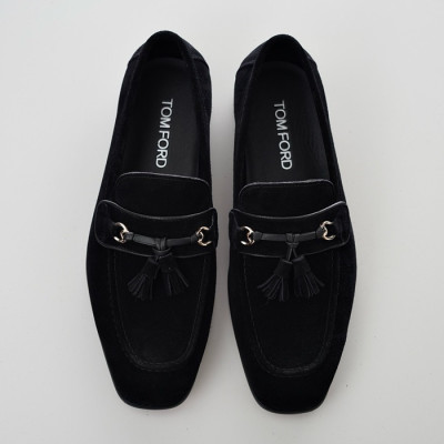 톰포드 남성 블랙 로퍼 - Tom Ford Mens Black Loafer - tos53x