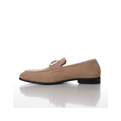 에르메네질도 제냐 남성 베이지 로퍼 - Ermenegildo Zegna Mens Beige Loafer - zes58x