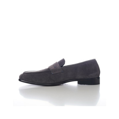 에르메네질도 제냐 남성 그레이 로퍼 - Ermenegildo Zegna Mens Gray Loafer - zes60x