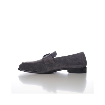 에르메네질도 제냐 남성 그레이 로퍼 - Ermenegildo Zegna Mens Gray Loafer - zes65x