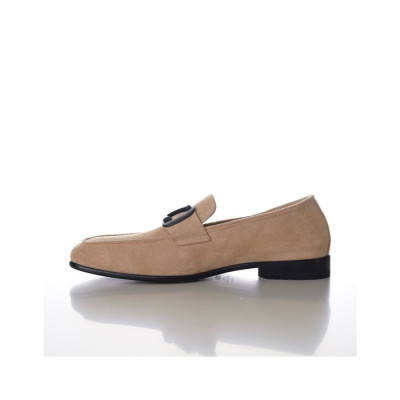 에르메네질도 제냐 남성 베이지 로퍼 - Ermenegildo Zegna Mens Beige Loafer - zes66x