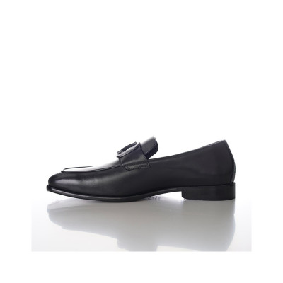 에르메네질도 제냐 남성 블랙 로퍼 - Ermenegildo Zegna Mens Black Loafer - zes79x