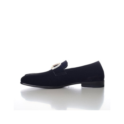 에르메네질도 제냐 남성 블랙 로퍼 - Ermenegildo Zegna Mens Black Loafer - zes82x