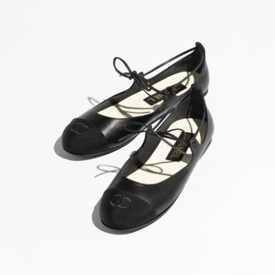 샤넬 여성 발레리나 슈즈 - Chanel Womens Ballerina Flats - chs100x