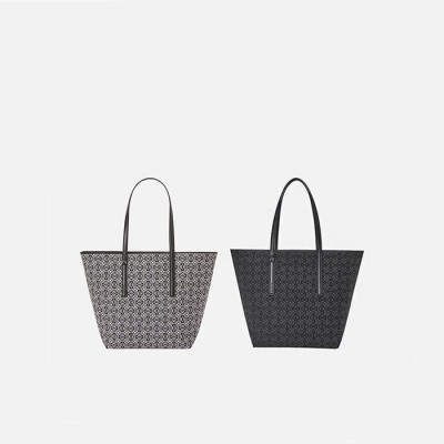 로에베 남성 블랙 토트백 - Loewe Mens Black Tote Bag - lob943x