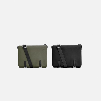 로에베 남성 카키 메신져 백 - Loewe Mens Messenger Bag - lob945x