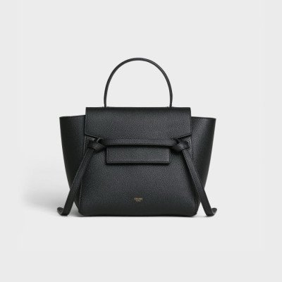 셀린느 여성 블랙 벨트백 - Celine Womens Black Belt Bag - ceb967x