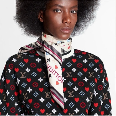 루이비통 여성 화이트 스카프 - Louis vuitton Womens Scarf - acc1824x