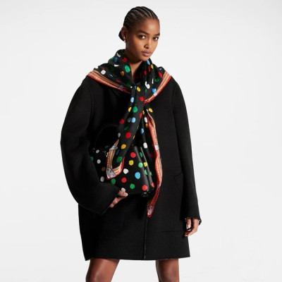 루이비통 여성 블랙 스카프 - Louis vuitton Womens Scarf - acc1827x