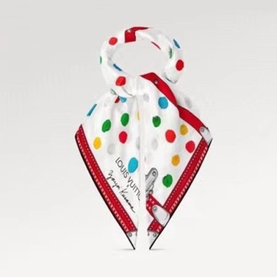 루이비통 여성 화이트 스카프 - Louis vuitton Womens Scarf - acc1828x