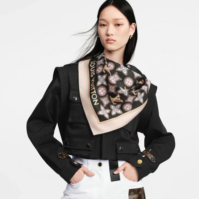 루이비통 여성 블랙 스카프 - Louis vuitton Womens Scarf - acc1829x