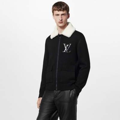 루이비통 남성 블랙 자켓 - Louis vuitton Mens Black Jackets - lvc289x