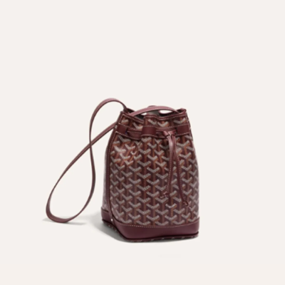 고야드 여성 버건디 쁘띠 플로  - Goyard Womens Burgundy Petitflot - gob981x