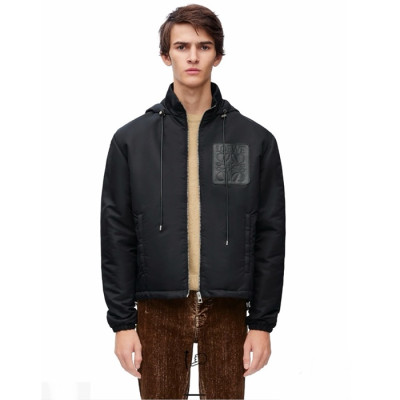 로에베 남성 블랙 자켓 - Loewe Mens Black Jackets - loc326x