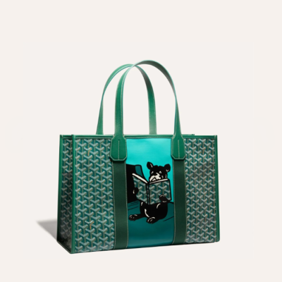 고야드 남/녀 그린 빌렛 토트백 - Goyard Unisex Villette Tote Bag - gob1015x