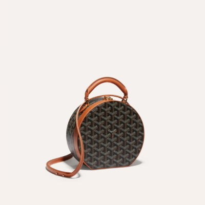 고야드 여성 블랙 탄 알토 트렁크 백  - Goyard Womens Alto Trunk Bag - gob1028x