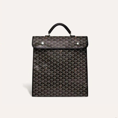 고야드 남/녀 블랙 생레제르 백팩 - Goyard Unisex Saint Leger Back Pack - gob1043x