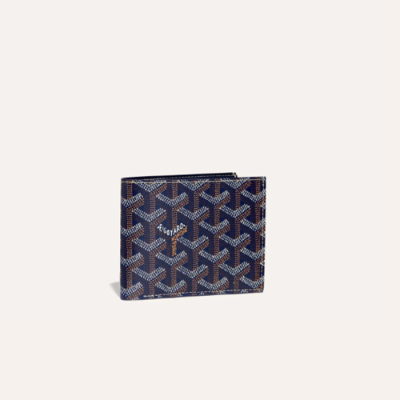 고야드 남/녀 네이비 빅투와르 반지갑 - Goyard Unisex Victoire Wallets - gow56x