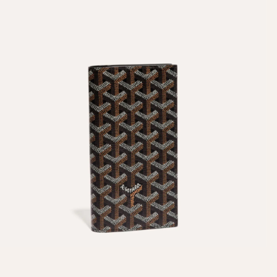 고야드 남/녀 블랙 생로슈 장지갑 - Goyard Unisex Saint Roch Long Wallets - gow73x