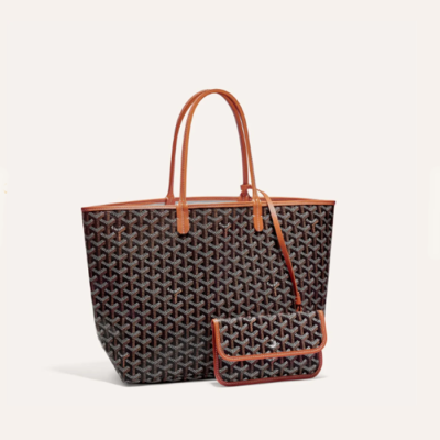 고야드 남/녀 블랙 탄 생루이 백 - Goyard Unisex Saint Louis Bag - gob1112x