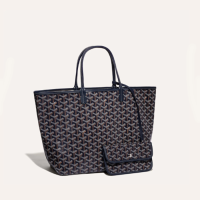 고야드 남/녀 네이비 생루이 백 - Goyard Unisex Saint Louis Bag - gob1116x