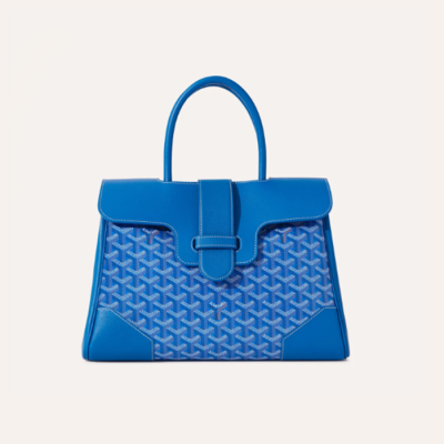 고야드 여성 블루 카바스 사이공 백 - Goyard Womens Saigocmmlty Tote Bag - gob1125x