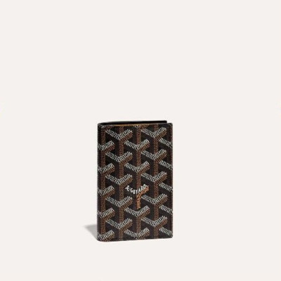 고야드 남/녀 블랙 생피에르 카드 홀더 - Goyard Unisex Saint Pierre Card Holder - gow86x