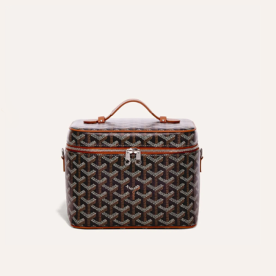 고야드 여성 블랙 탄 뮤즈 바니티 - Goyard Womens Muse Vanity - gob1151x