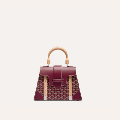 고야드 여성 버건디 사이공 백 PM - Goyard Womens Saigon Bag - gob1158x