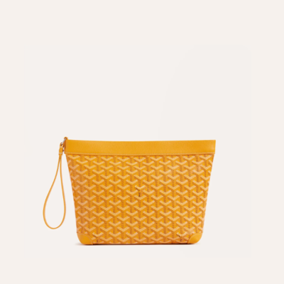 고야드 남/녀 옐로우 콘티 파우치 - Goyard Unisex Conti Pouch - gob1167x