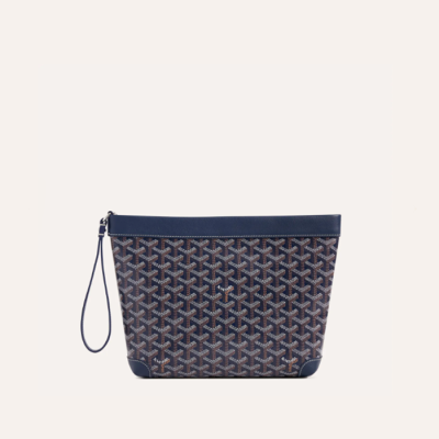 고야드 남/녀 네이비 콘티 파우치 - Goyard Unisex Conti Pouch - gob1174x