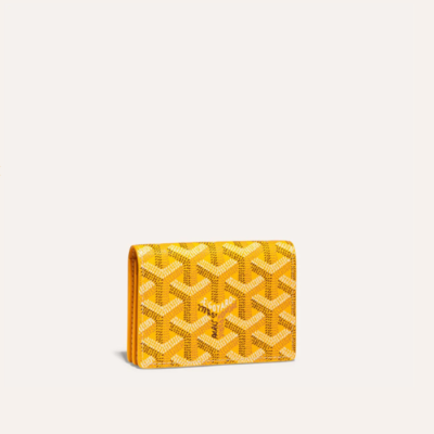 고야드 남/녀 옐로우 말쉐르브 카드 홀더- Goyard Unisex Malesherbes Card Holder - gow122x