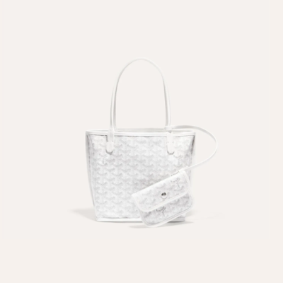 고야드 여성 화이트 앙주 백 미니 - Goyard Womens Mini Anjou Bag - gob1192x