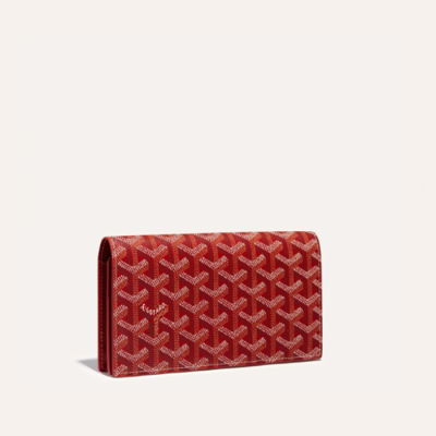 고야드 남/녀 레드 리슐리우 지갑 - Goyard Unisex Richelieu Wallets - gow137x