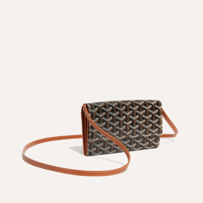 고야드 여성 블랙 탄 바렌 3 - Goyard Womens Varenne Wallets - gob1223x