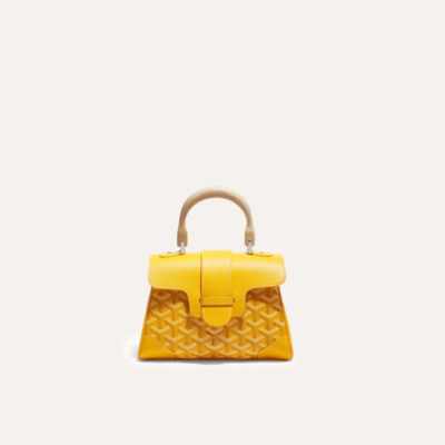 고야드 여성 옐로우 소프트 사이공 백 미니 - Goyard Womens Mini Saigon Bag - gob1235x